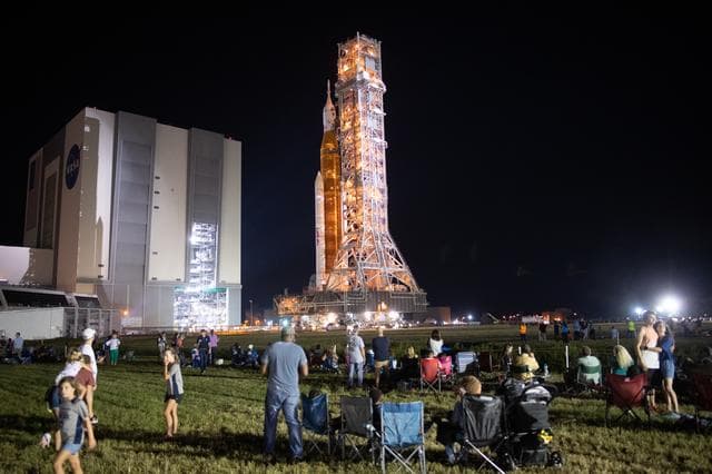 NASA image: Artemis I Rollout
