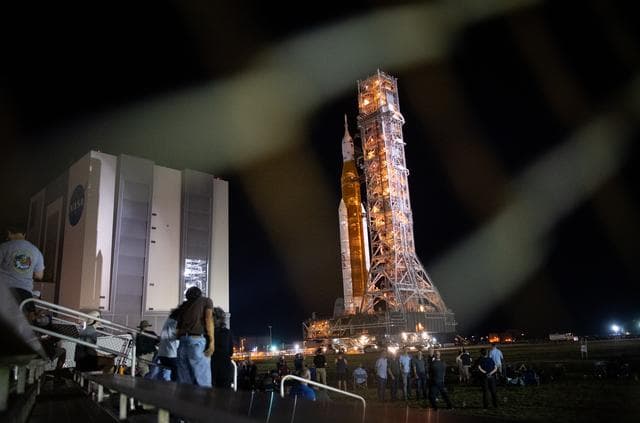 NASA image: Artemis I Rollout