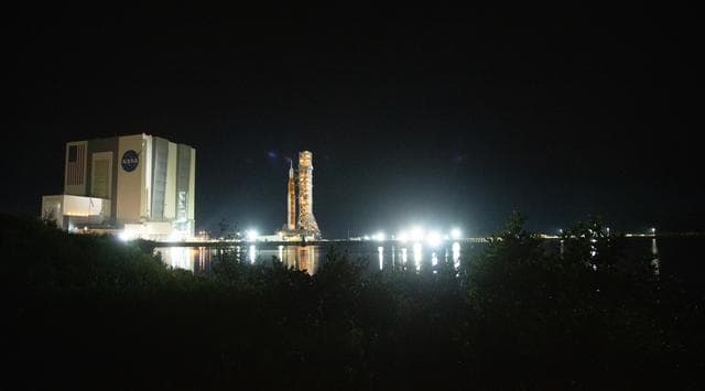 NASA image: Artemis I Rollout