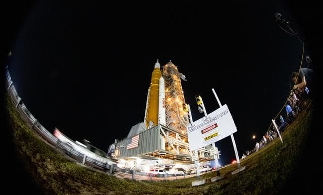 NASA image: Artemis I Rollout