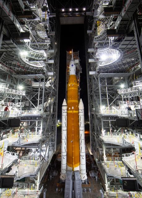 NASA image: Artemis I  Rollout