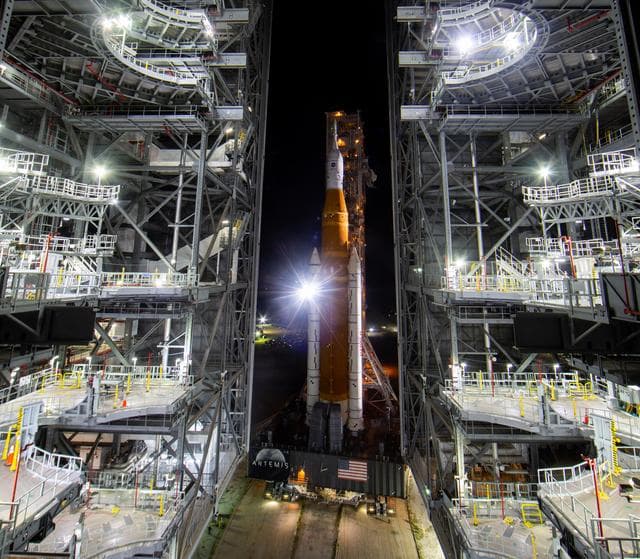 NASA image: Artemis I  Rollout