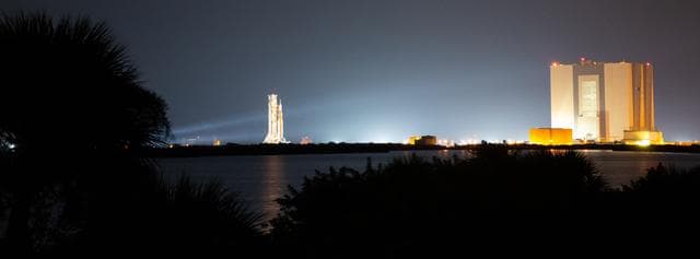 NASA image: Artemis I Rollout