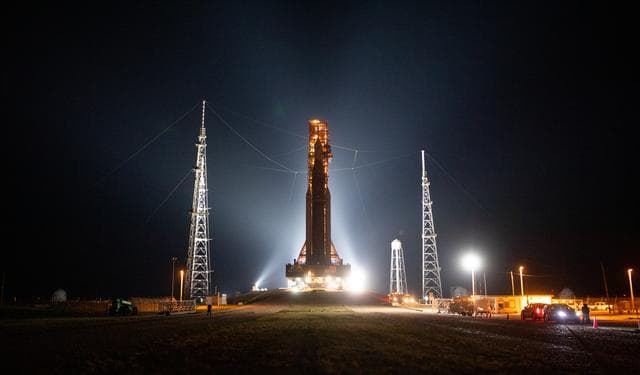 NASA image: Artemis I Rollout