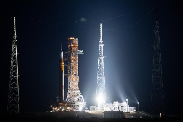 NASA image: Artemis I Rollout