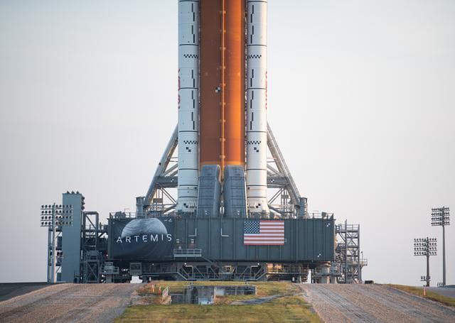 NASA image: Artemis I Rollout