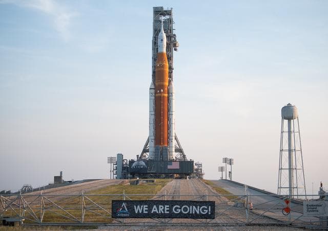 NASA image: Artemis I Rollout