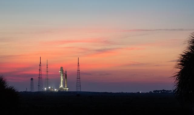 NASA image: Artemis I Rollout