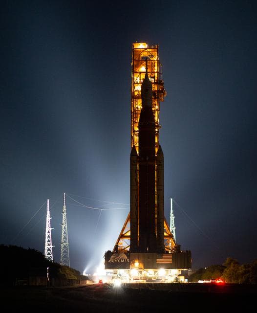 NASA image: Artemis I Rollout