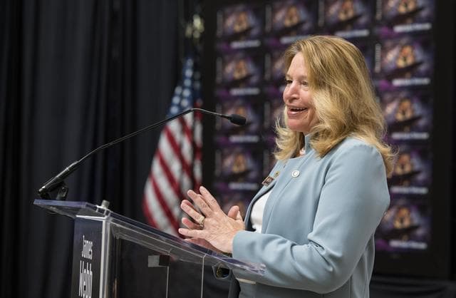 NASA image: JWST Stamp Issuance Ceremony