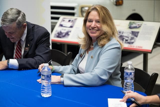 NASA image: JWST Stamp Issuance Ceremony