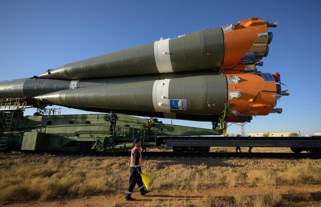 NASA image: Expedition 68 Soyuz Rollout