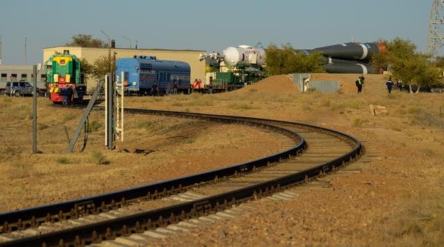 NASA image: Expedition 68 Soyuz Rollout