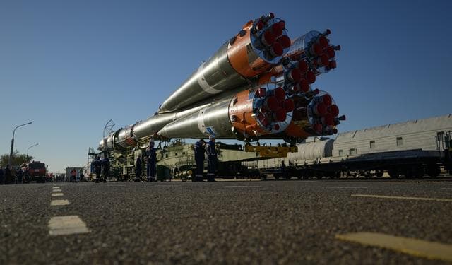 NASA image: Expedition 68 Soyuz Rollout