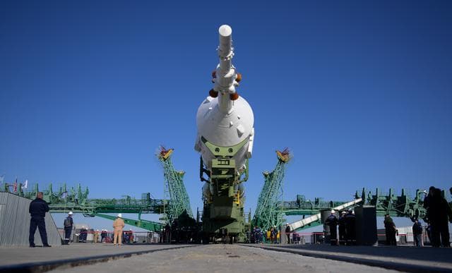 NASA image: Expedition 68 Soyuz Rollout
