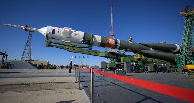 NASA image: Expedition 68 Soyuz Rollout