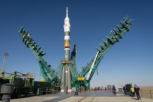 NASA image: Expedition 68 Soyuz Rollout