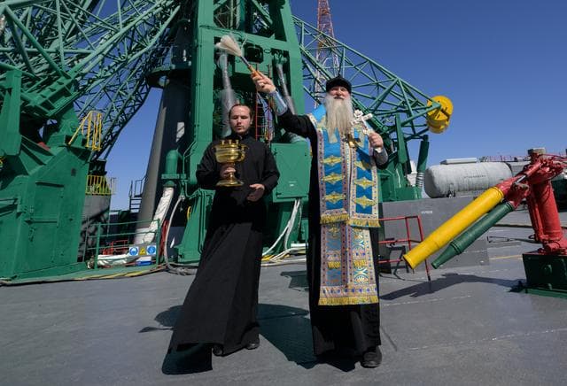 NASA image: Expedition 68 Soyuz Blessing