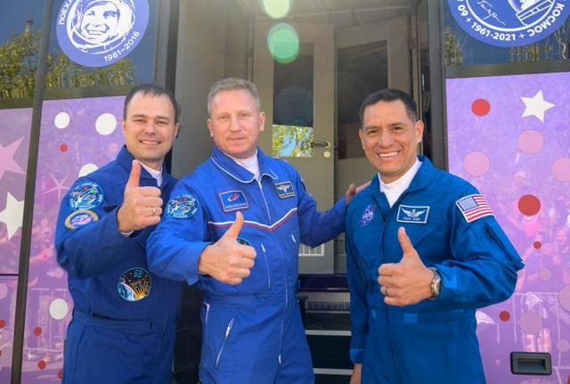 NASA image: Expedition 68 Cosmonaut Hotel Depatrure