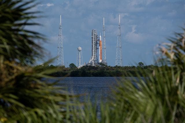 NASA image: Artemis I Rollback Preparations