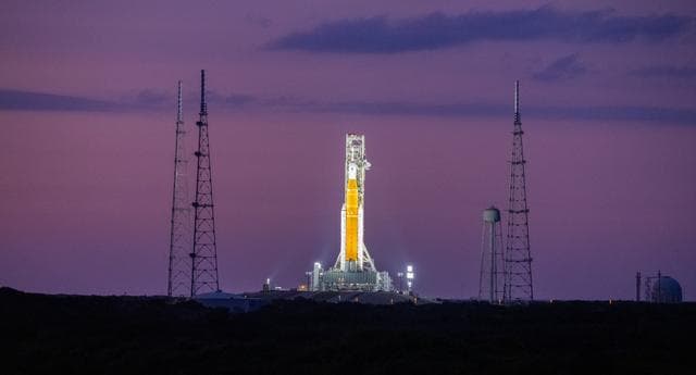 NASA image: Artemis I Rollback Preparations