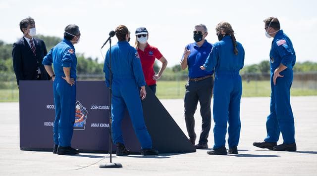 NASA’s SpaceX Crew-5 Crew Arrival for Prelaunch Activities