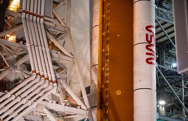 NASA image: Artemis I Rollout