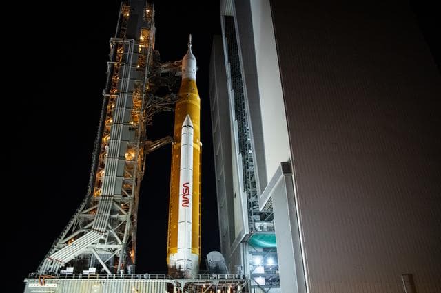 NASA image: Artemis I Rollout