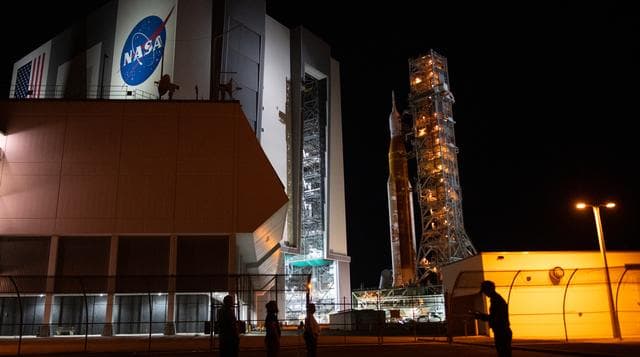 NASA image: Artemis I Rollout