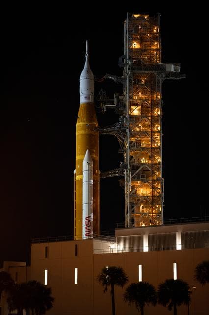 NASA image: Artemis I Rollout