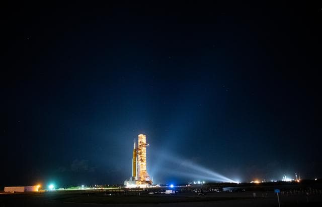 NASA image: Artemis I Rollout