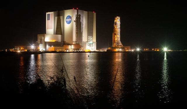 NASA image: Artemis I Rollout