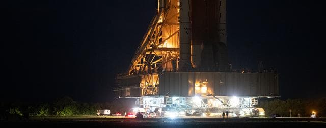 NASA image: Artemis I Rollout