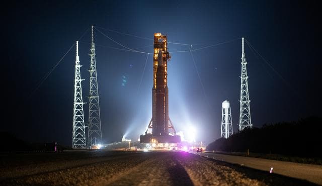 NASA image: Artemis I Rollout