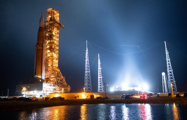 NASA image: Artemis I Rollout