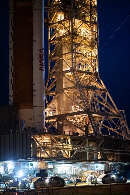 NASA image: Artemis I Rollout