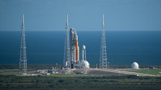 NASA image: Artemis I Rollout