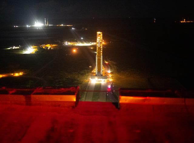 NASA image: Artemis I Rollout