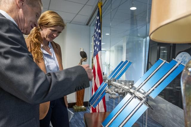 NASA image: NASA-USAID MoU Signing Ceremony