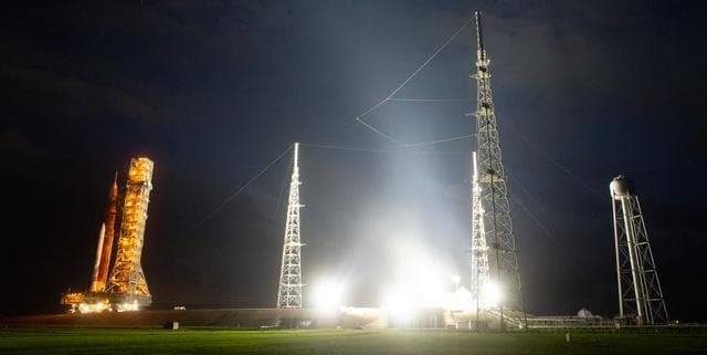 NASA image: Artemis I Rollout