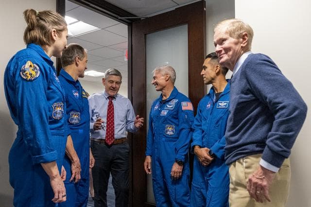 NASA image: NASA’s SpaceX Crew-3 Meet and Greet with Leadership