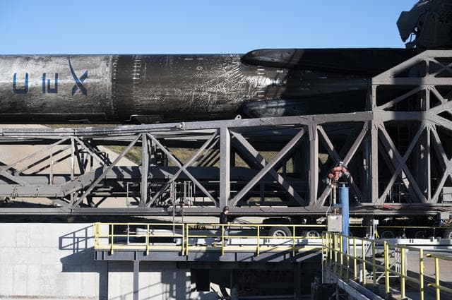 NASA image: SWOT Rollout