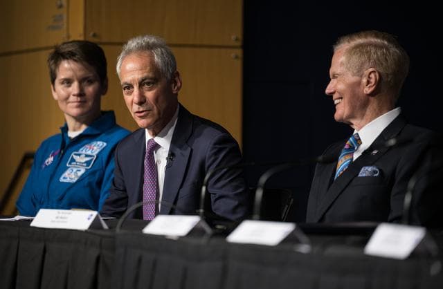 NASA image: U. S. and Japan Space Agreement Signing