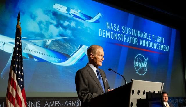 NASA image: Sustainable Flight Demonstrator Project Announcement