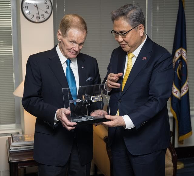 NASA image: NASA Leadership Meets with Republic of Korea’s Minister of For