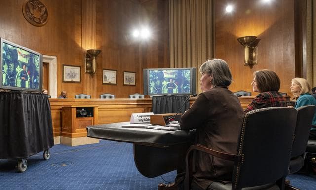 NASA image: Astronaut Nicole Mann Downlink with Members of Congress