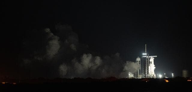 NASA image: NASA’s SpaceX Crew-6 Final Prelaunch Engine Firing Test