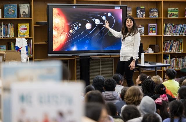 NASA image: Diana Trujillo at Rolling Terrace E.S.