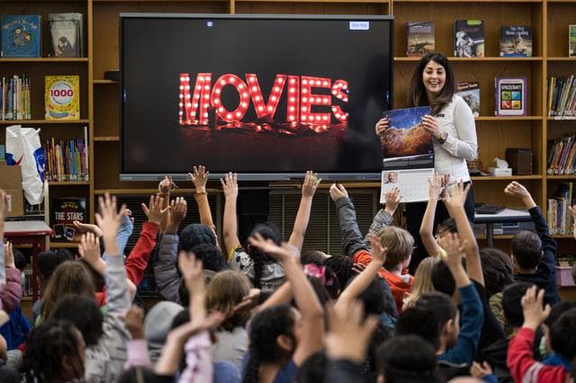 NASA image: Diana Trujillo at Rolling Terrace E.S.