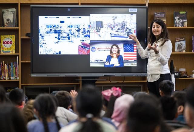 NASA image: Diana Trujillo at Rolling Terrace E.S.